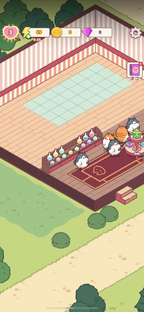 魅力その3：癒し系ASMRサウンドとのんびりプレイ